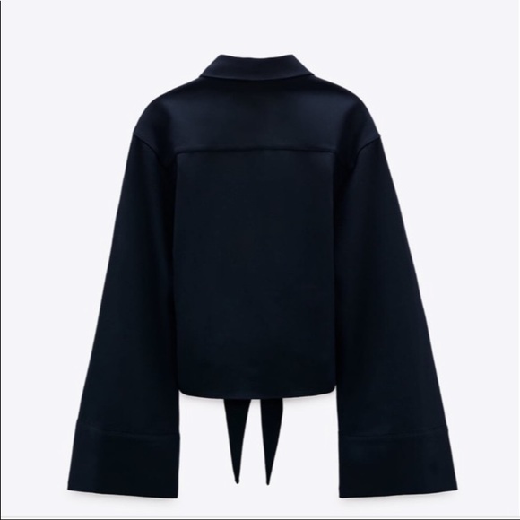 Zara shirt with front knot - Picture 3 of 4